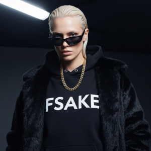 FSAKE Classic Hoodie — Noir